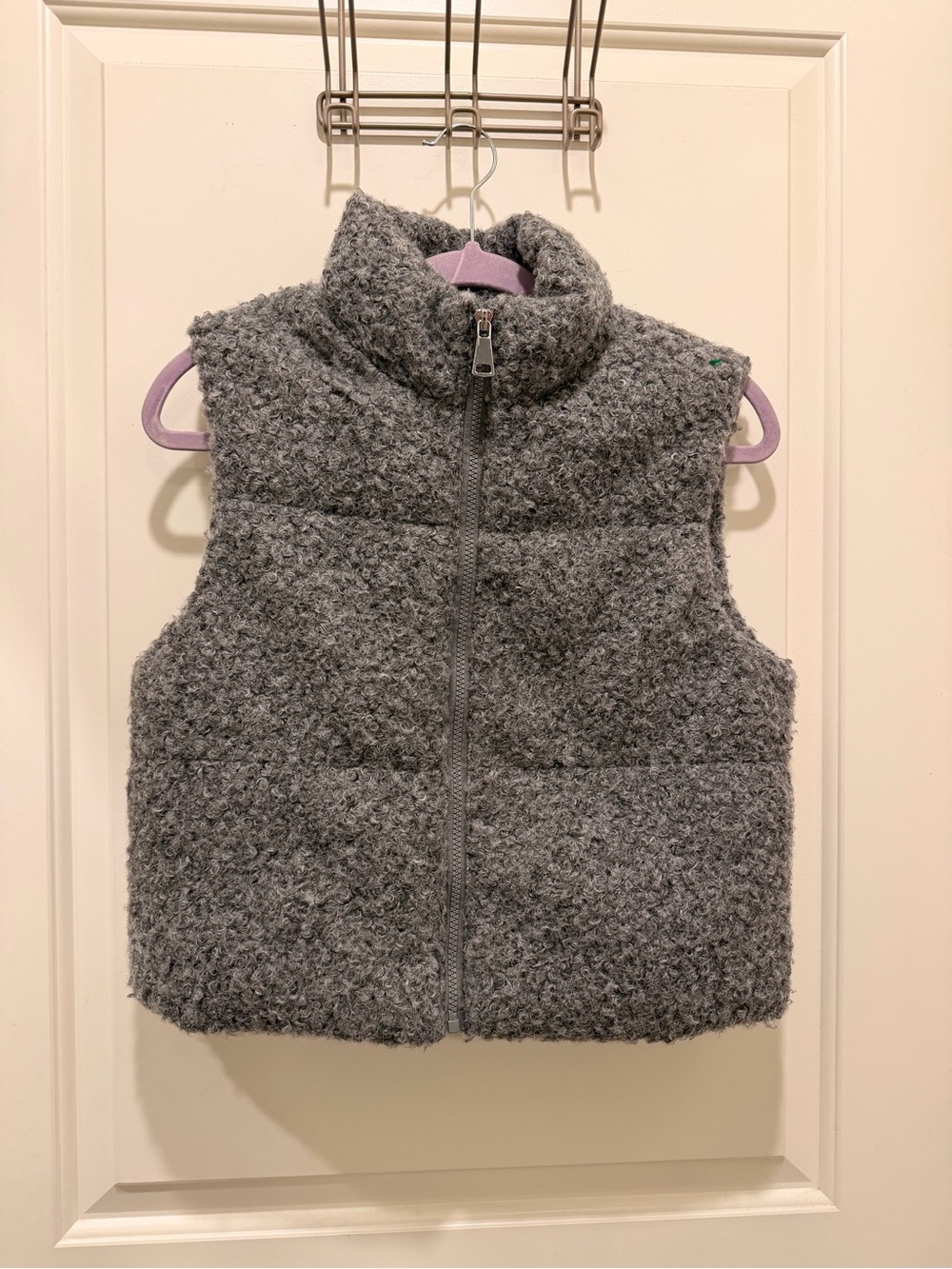 Ci Sono Gray Sherpa Teddy
Padded Vest Size M